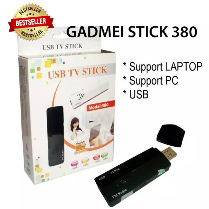 Gadmei TV Tuner USB Stick 380 - Hitam