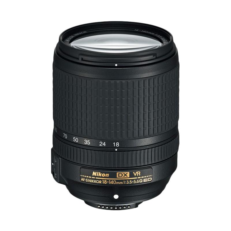 Nikon AF-S 18-140mm f/3.5-5.6G ED DX VR - Hitam