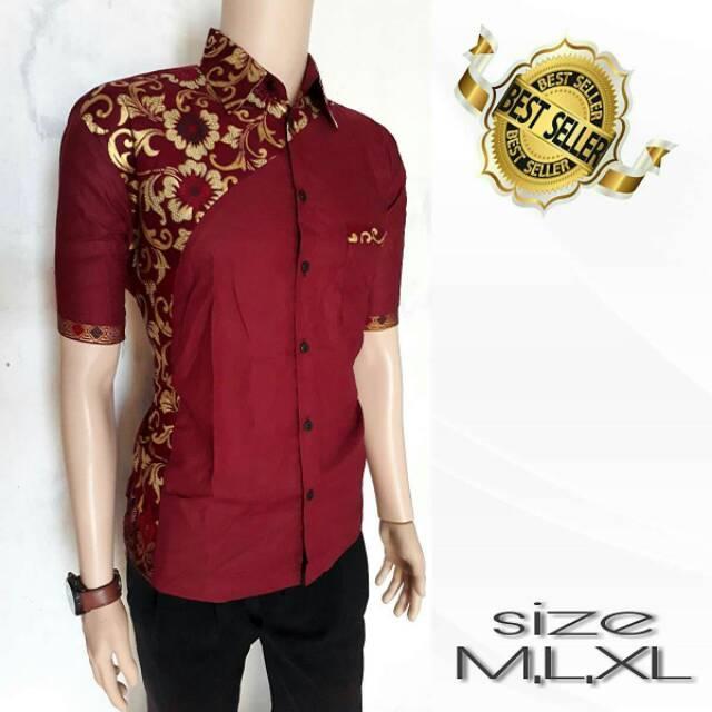 Baju Koko Couple ABU Anak dan Ayah Baju Muslim Bayi Koko Turki Abbiya Merah Marun by Ahzarayy marajo (M)