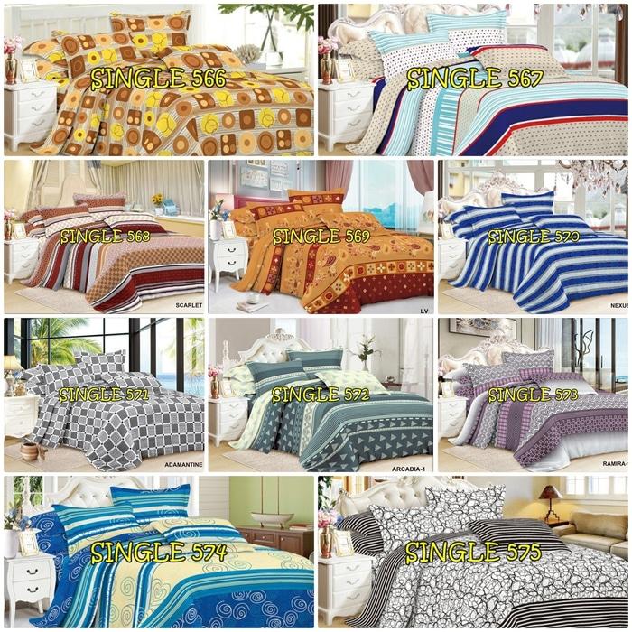 Sprei Katun Import Murah Uk 120x200 (SINGLE 465-471)
