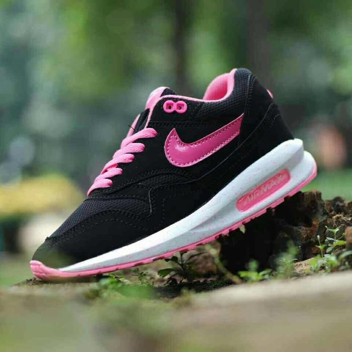 Promo Sepatu Sekolah Casual Kets Nike Airmax Lunar Woman Cewe Gratis Ongkir