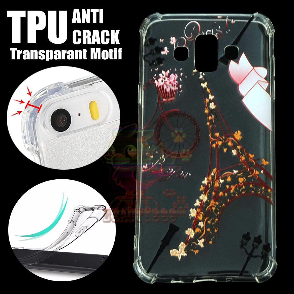 Beauty Case Anti Crack Samsung Galaxy J7 Duo 3D Luxury Animasi Vintage Menara Eiffel Paris Softcase Anti Jamur Air Case 0.3mm / Silicone Samsung Galaxy J7 Duo / Silikon Anti Shock / Case Hp / Jelly Case Samsung J7 Duo / Anti Crack Gambar - 3