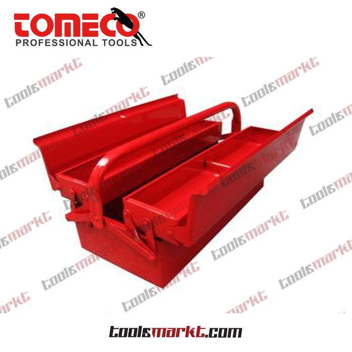ORIGINAL - Tomeco Tool Box Besi 3 Susun 5 Laci XTB 123
