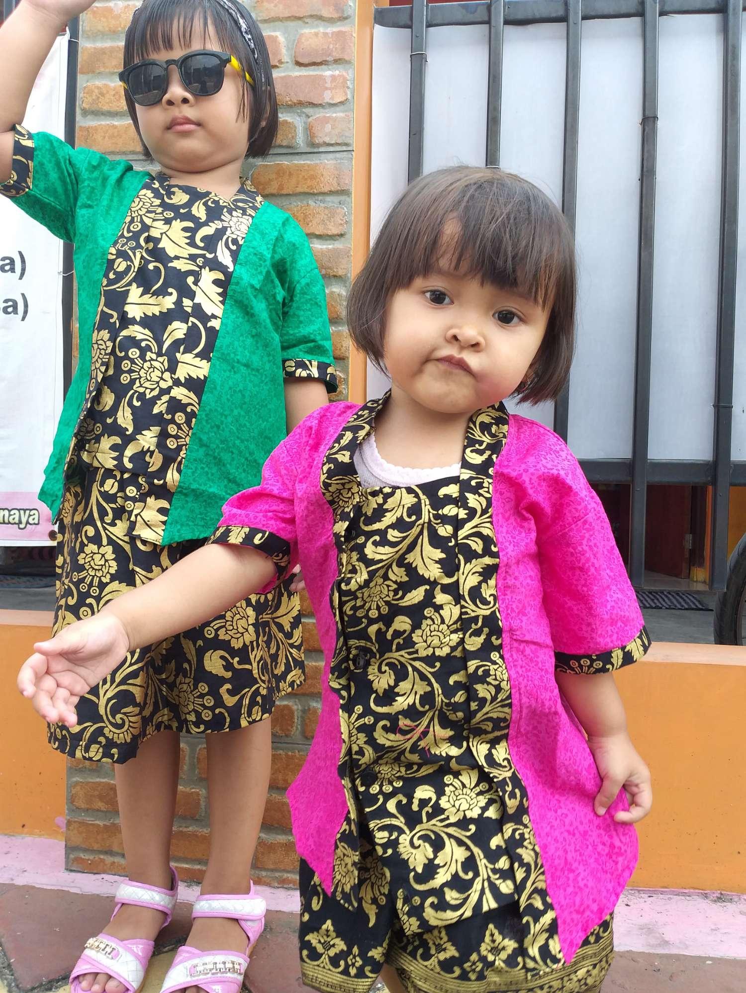 Baju batik anak / kutubaru anak / kebaya anak - Ranaya Fashion