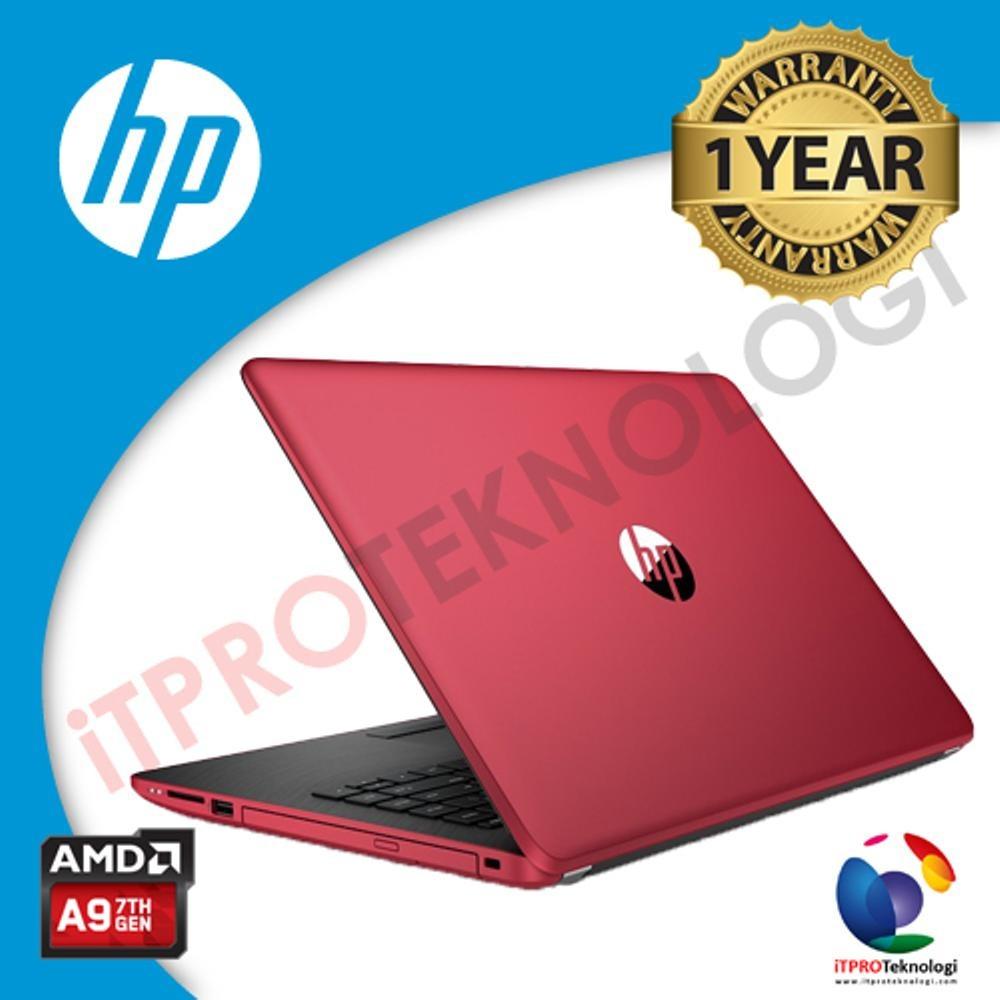 HP Notebook 14-BW018AU 4GB - 500GB - AMD R5 - Dos - Merah