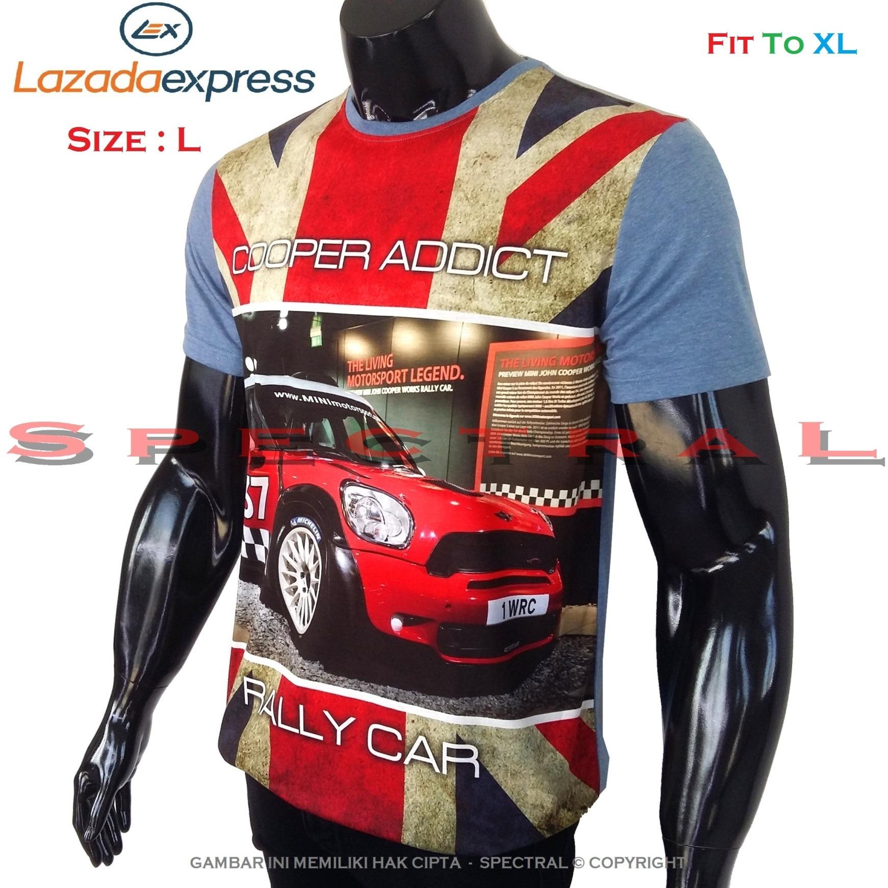 Spectral – 3D COPPER Kualitas HD Printing Size L Fit To XL Soft Rayon Viscose Kaos Distro Fashion T-Shirt Atasan Oblong Baju Pakaian Polos Shirt Pria Wanita Cewe Cowo Lengan Murah Bagus Keren Jaman Kekinian Jakarta Bandung Gambar Mobil Mini Otomotif
