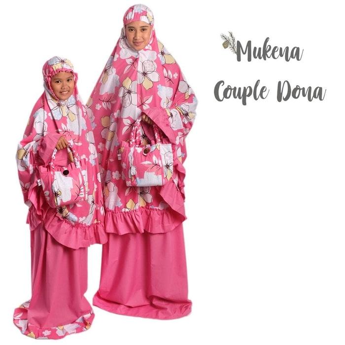 MUKENA COUPLE TAS KEPANG DONNA (IBU+ANAK)