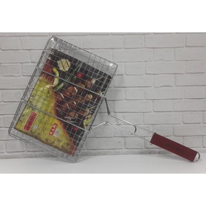 Alat Panggang Ikan Jepit / Griller Stainless uk 20x24cm / LP-581 / panggangan ikan / penjepit ikan / bakaran ikan murah