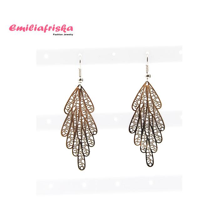 ANTING SILVER ETNIK ANTING KOREA AKSESORIS HIJAB WANITA MURAH WANITA