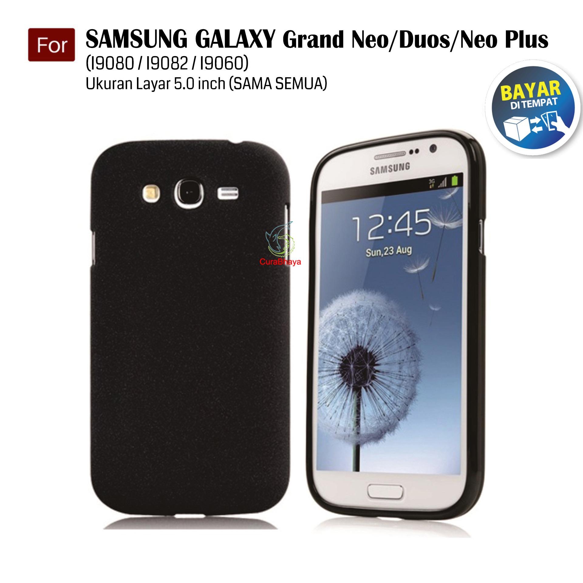 MidNight Samsung Galaxy Grand 1 / Neo / Plus / Duos / I9080 / I9082 / I9060 | Slim Case Black Matte Softcase Premium Baby Skin - Hitam