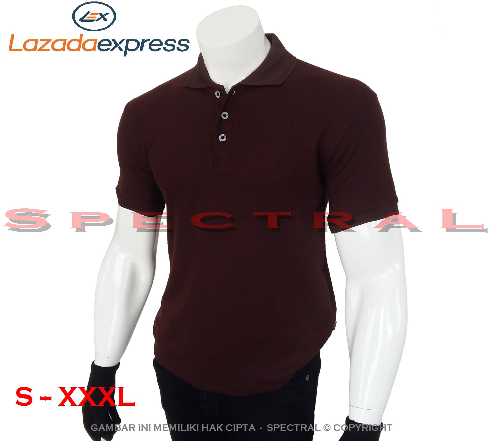 Spectral – 22 WARNA - S M L XL XXL XXXL 2L 3L Polo Shirt Kaos Distro T-Shirt Fashion Pria Wanita Cowo Cewe Baju Shirt Jakarta Bandung Terbaru Baru Now Kekinian Atasan Pakaian Polos Lengan Kerah Berkerah Lacos Pique Formal Casual Sport Olahraga Murah Bagus