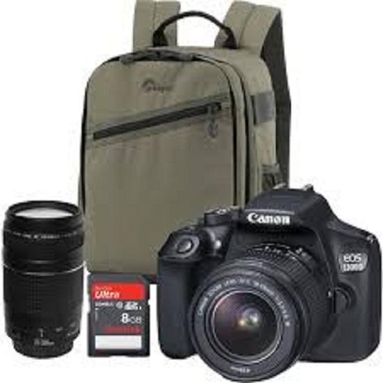 Canon EOS 1300D kit 18-55mm III Kamera DSLR Garansi Resmi 1` Tahun
