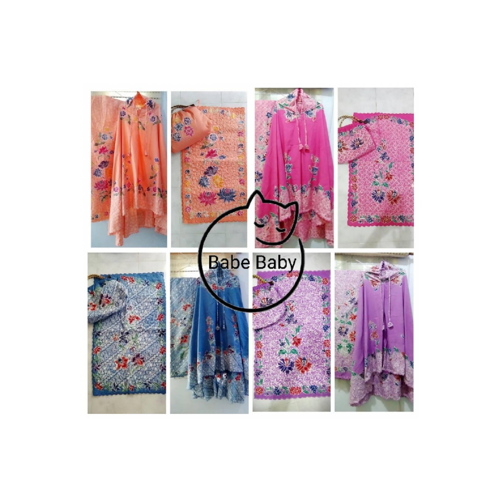 Mukena Batik Encim Pastel