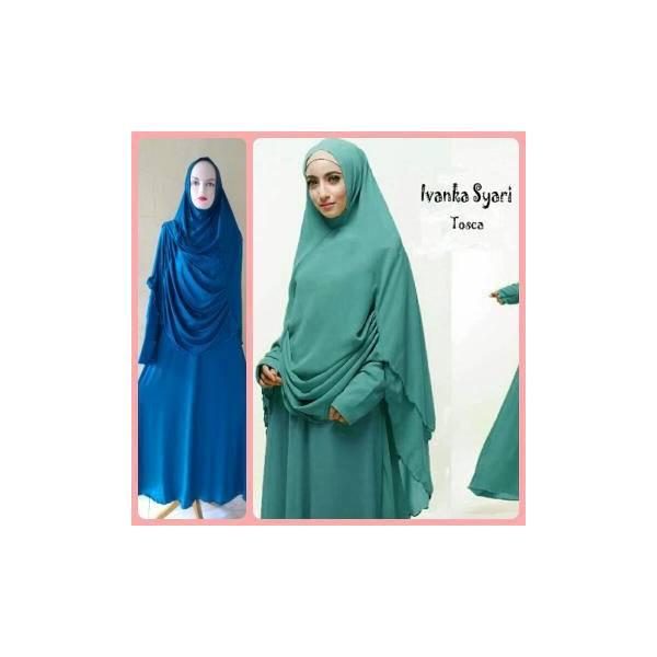 Promo Hari Ini Gamis Syari Murah Ivanka Tosca (Terbaru-Modern-Cantik-Modis) Untuk Lebaran