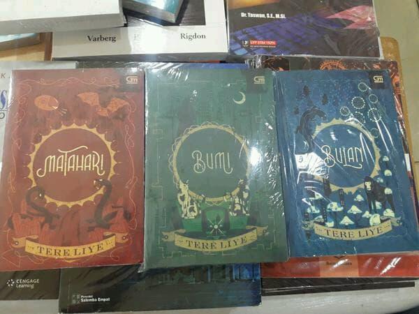 PAKET 3 BULU TERE LIYE MATAHARI, BUMI, BULAN