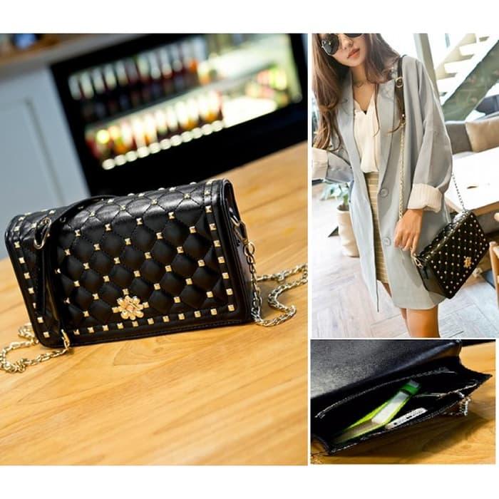 best seller / tas CLUTCH HITAM LIKE GUESS GOSH CNK WANITA VNC /tas selempang/ tas branded / tas import / tas gosh original