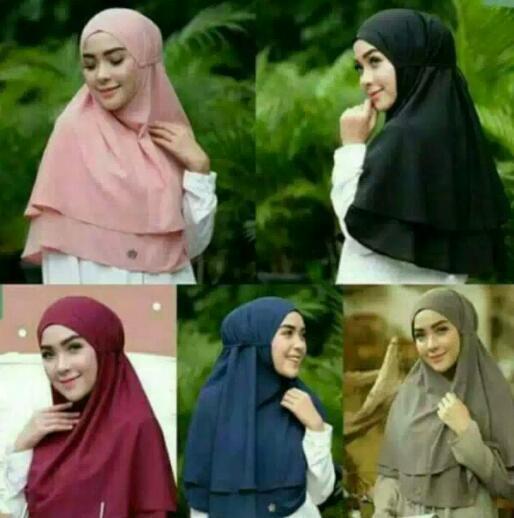Hijab Instan jilbab instant rubiah non pad khimar tali hijab jilbab syarii