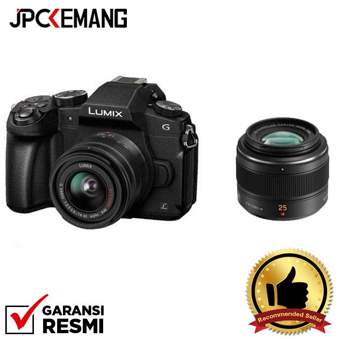Panasonic Lumix DMC-G85 kit 14-42mm with Leica DG Summilux 25mm f/1.4 jpckemang GARANSI RESMI