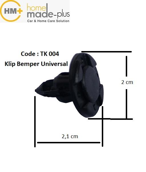 Code : TK 004, Kancing klip Bemper, isi 5 pcs, Universal untuk Toyota, Daihatsu dll Harga 20,000 rupiah*Gratis Ongkir