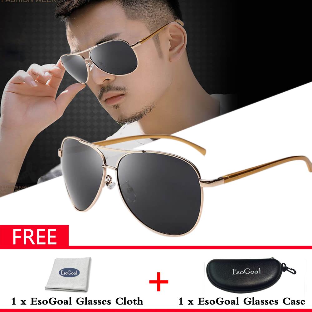 EsoGoal Aviator Polarized Sunglasses For Mens Mirrored Sun Glasses Shades With Uv400