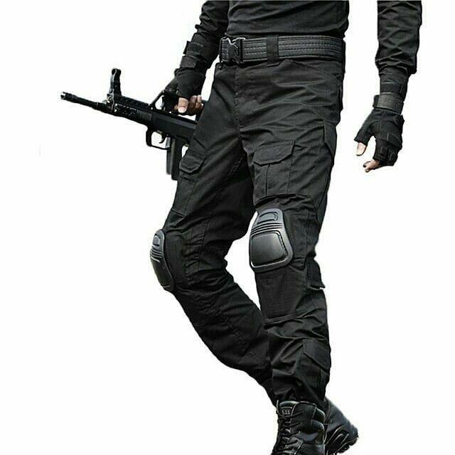 Celana panjang pdl army tactical 511 blackhawk underarmour warna hitam axlestore