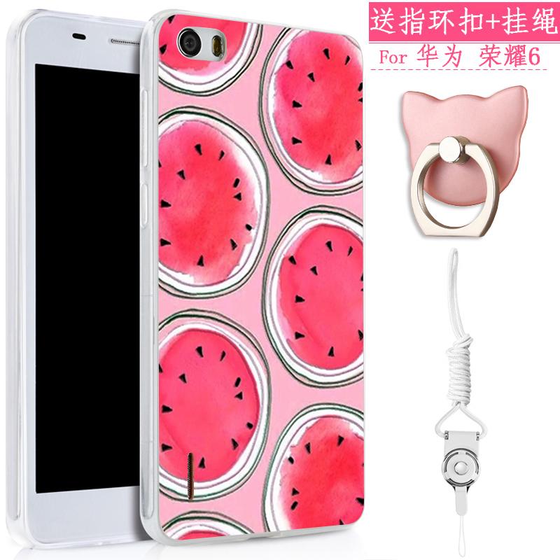 Honor Casing Silikon Jepang dan Korea Selatan Paket Lengkap Transparan Lem Lunak