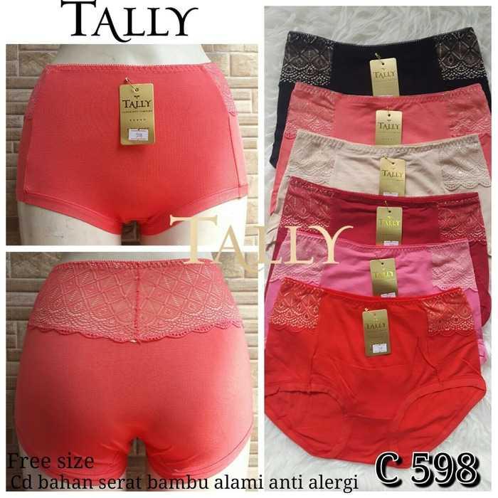 Original CD Celana Dalam Maxi Bahan Serat Bambu Alami TALLY 598 Termurah