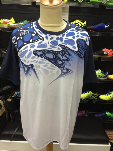 HOT SPESIAL!!! Kaos jersey badminton Baldr specs original white/bash blue - JGxHjW
