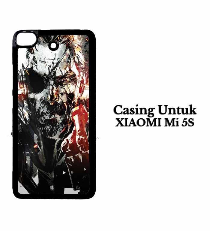 Casing XIAOMI Mi5S metal gear solid Custom Hard Case Cover