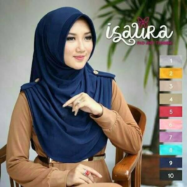 Promo Hari Ini Kerudung Jilbab Instant Isaura Tren Baru Untuk Lebaran