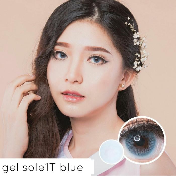 SOFTLENS GEL SOLE 1TONE BLUE