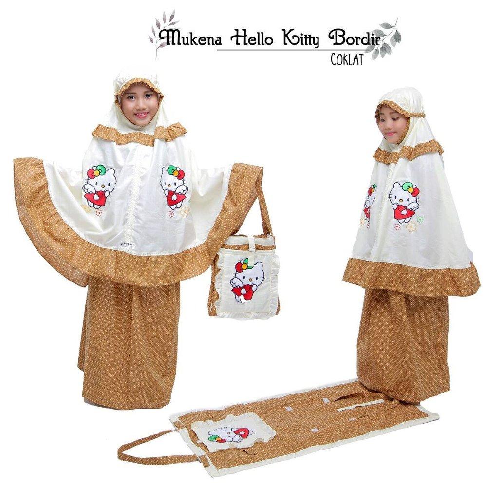 Mukena Hello Kitty Bordir XL di lapak Belimukena belimukena