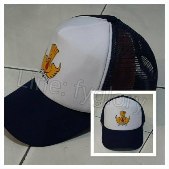 Sedang Diskon!! Topi Trucker U002F Jaring Smp, Sd, Sma - ready stock