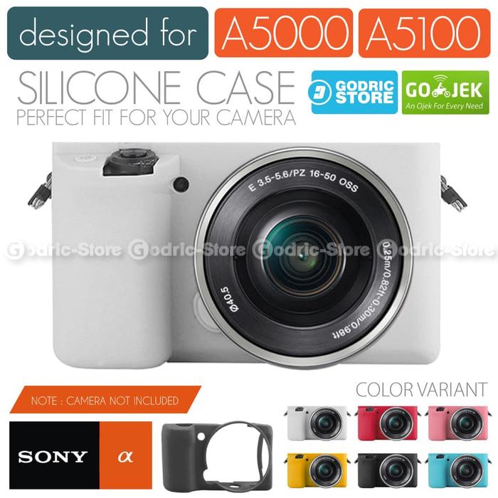 Silicone Sony Alpha A5000 A5100 Silikon Case / Sarung Silicon Kamera