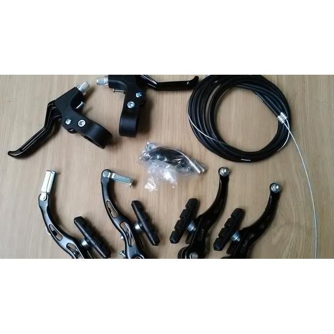 REM V-BRAKE SET SEPEDA BMX / MTB / LIPAT