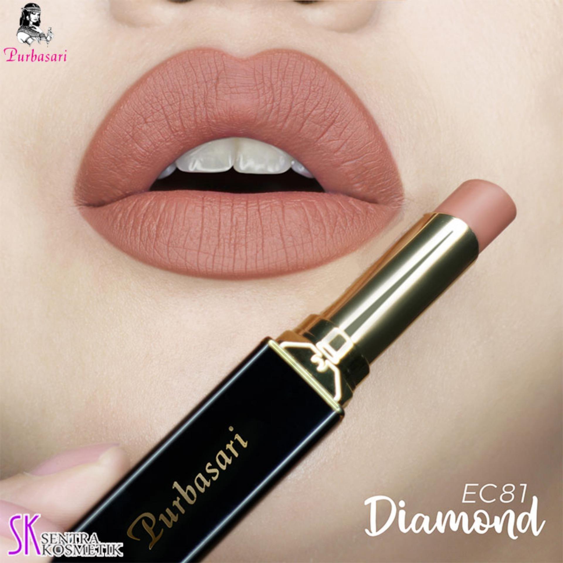 Purbasari Lipstick Collor Matte 81 DIAMOND