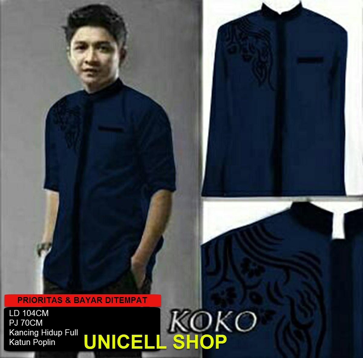 UC Baju Koko Kokoh Murah / Atasan Busana Muslim Pria Koko / Baju Lebaran Kokoh Terbaru Murah / Gamis Muslim Pria / Kemeja Koko Cowok / Atasan Muslimin / Baju Muslimin / Kemeja Muslimin / Baju Koko impor Premium BG (koko Shapa) - Navy Maroon Abu Putih