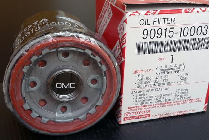 Filter / Saringan Oli Vios Soluna Yaris Ist Corolla RAV4 | 90915-10003