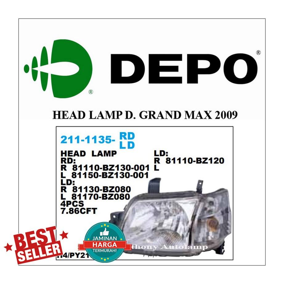 LAMPU DEPAN DAIHATSU GRAND MAX 2009 1 SET