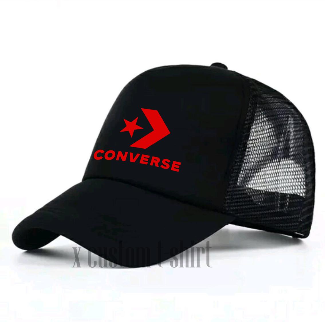Topi pria / Topi distro / trucker converse stars