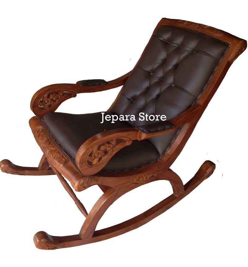 Jeparastore Kursi Goyang Bagong Jok