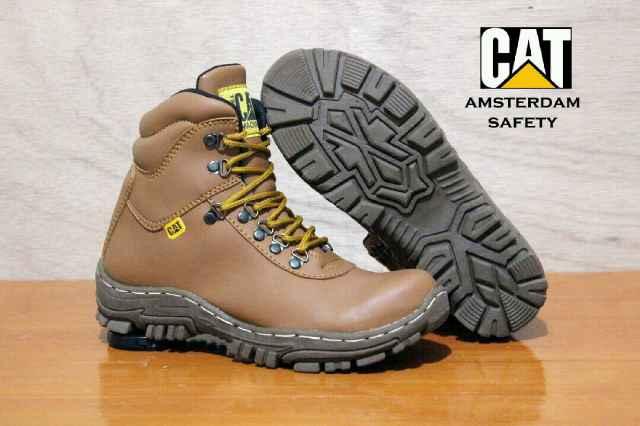 SEPATU PRIA CASUAL BOOTS CATERPILLAR AMSTERDAM SAFETY