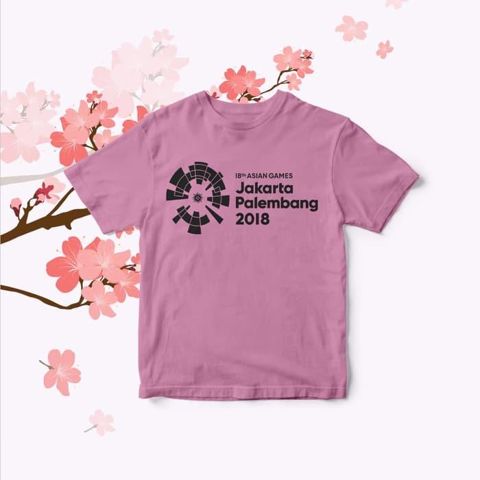 Baju Kaos Tshirt Asian Games 2018 Jakarta Palembang