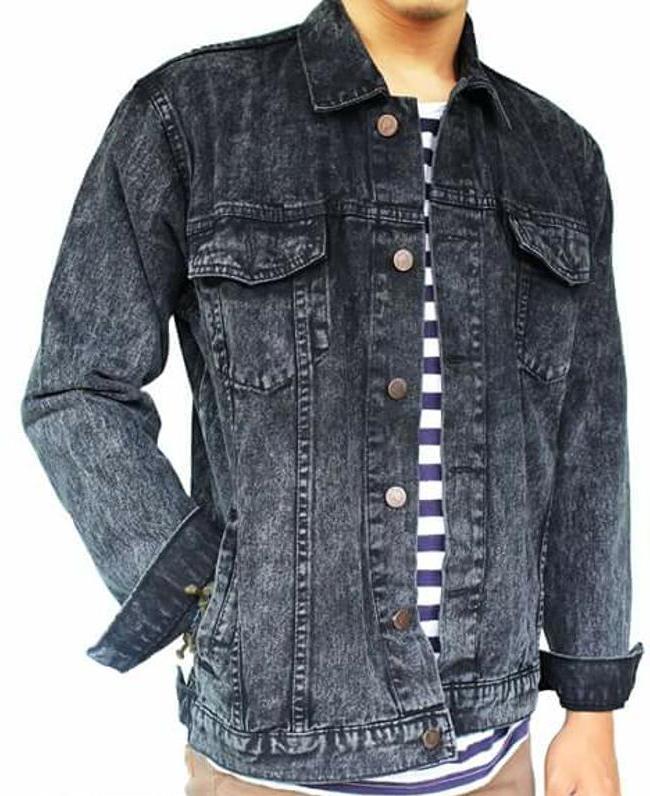 MRJ Jaket Denim Pria - Jaket Denim Pria - Jaket Mantel Pria