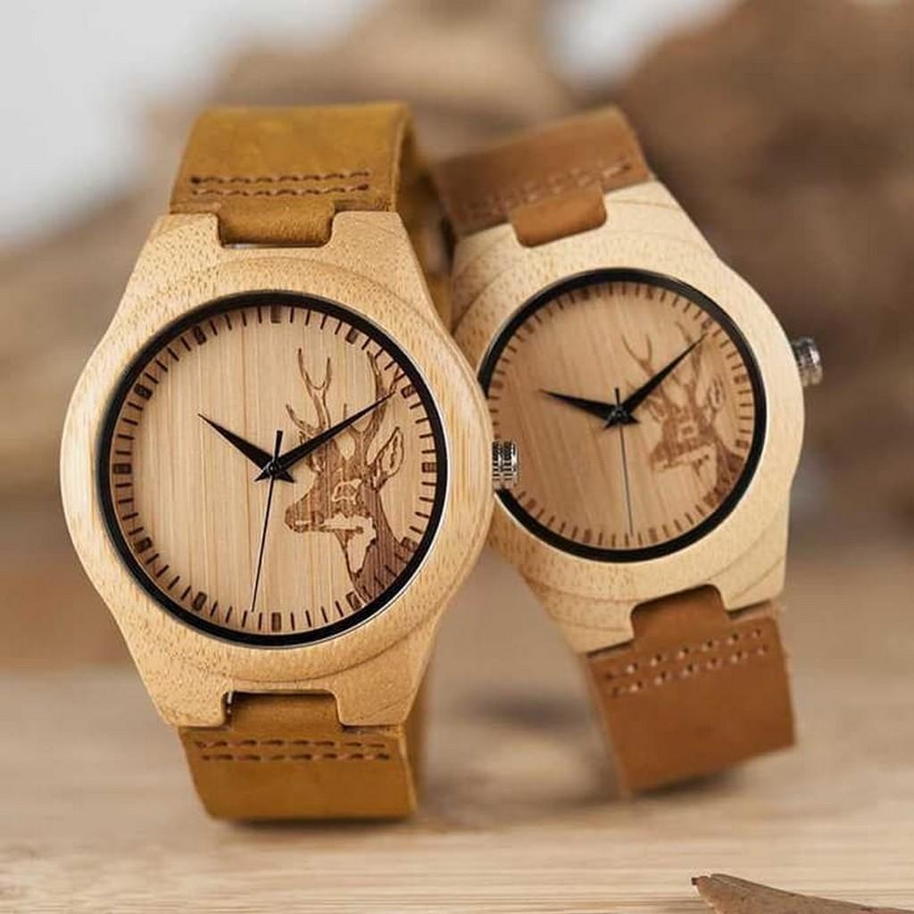jam tangan couple / jam tangan couple anti air / jam tangan couple murah / jam tangan couple casio / jam tangan couple keren / jam tangan couple swiss army / jam tangan couple nama / Kayu Wooden Watch BOBO BIRD WN20
