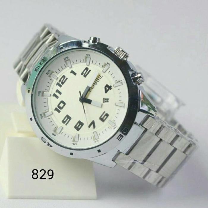jam tangan fossil pria / jtr 829 putih / Jam tangan pria / jam tangan model terbaru / jam tangan murah / jam tangan casual / jam tangan modis / jam tangan elegant