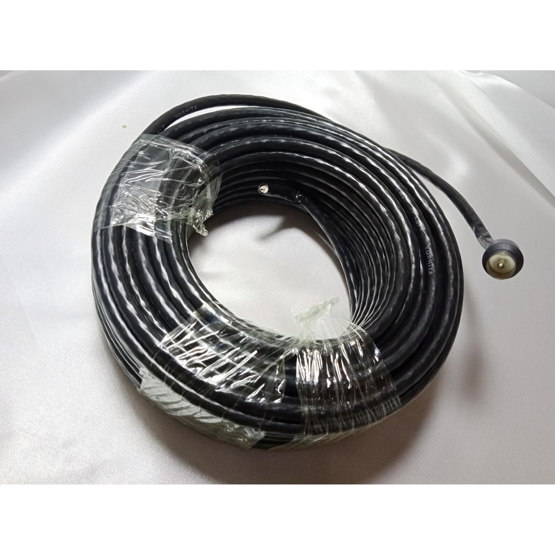 Kabel Antena RG6 75 ohm Merk yosita kwalitas premium 20meter