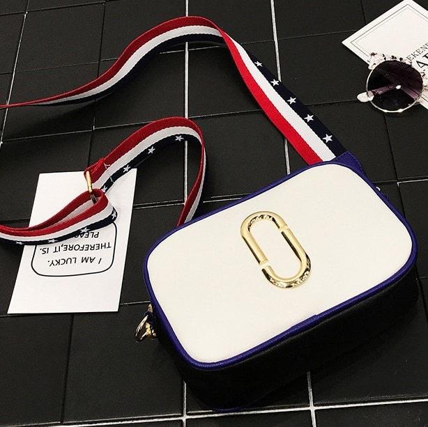 Tas selempang wanita sling bag M.R.J TS 05 White / tas keren wanita / tas cantik / tas murah / tas elegant