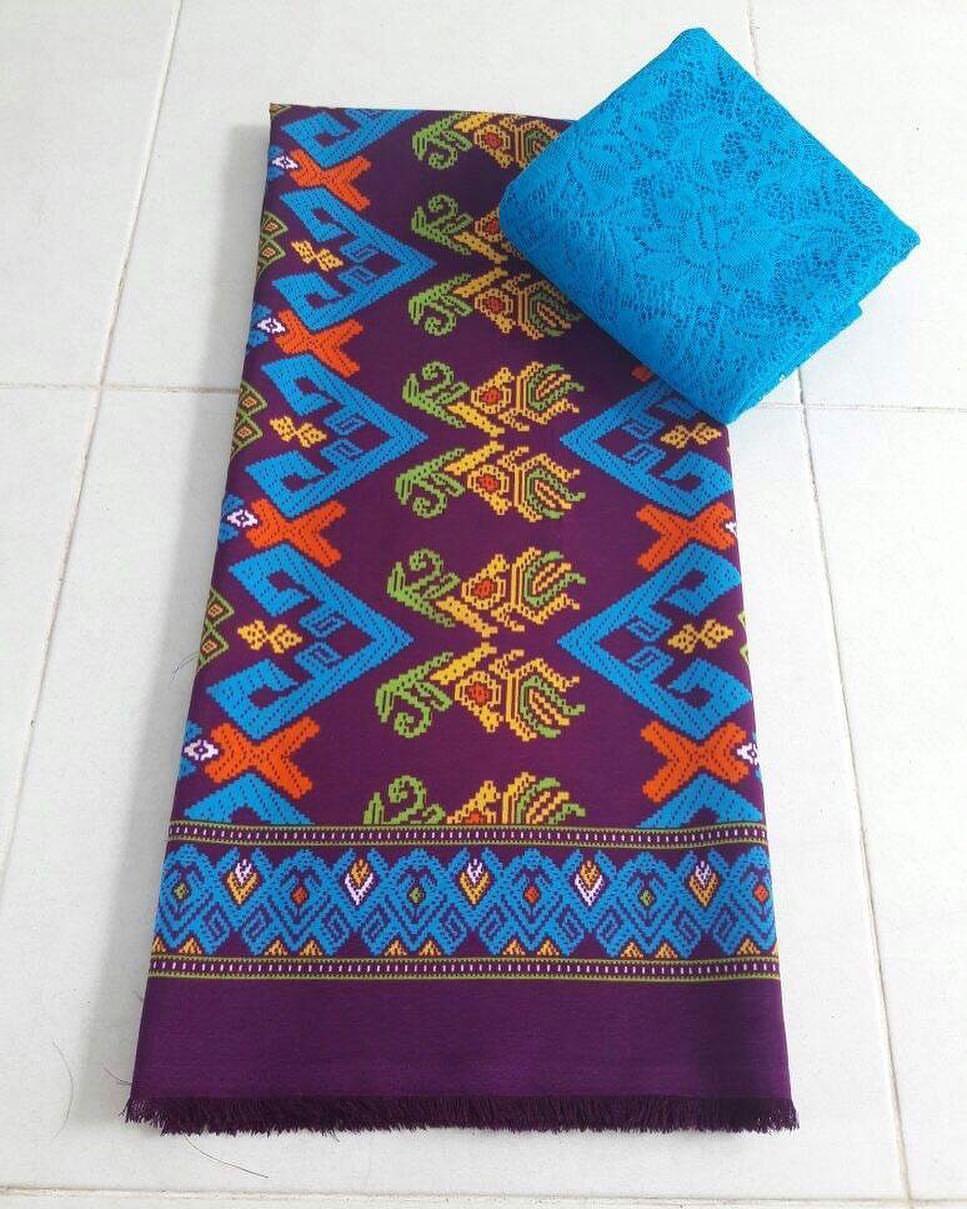 sixmo - setelan kain satin songket bisma batik bali dan kain brokat lembaran bahan kebaya bali murah kebaya modern kebaya pengantin kebaya wisuda bahan rok lilit