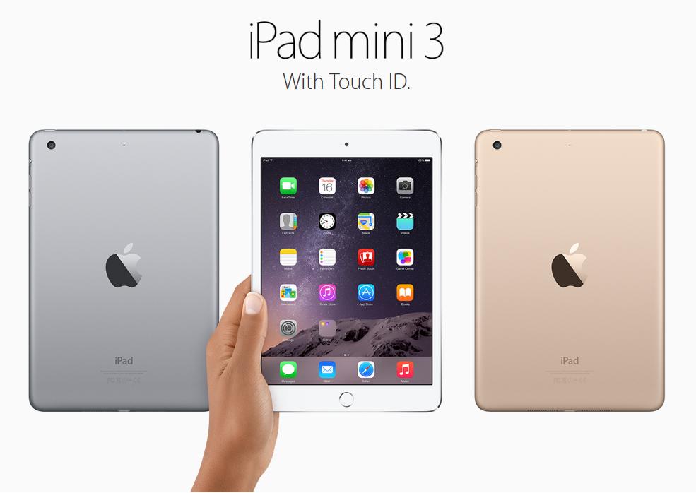 Apple iPad Mini3 Retina 4G+Wifi 16 GB